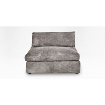 Coricraft Raleigh leather modular chaise no arm offer