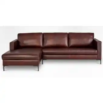Coricraft Sami leather slouch, left (metal leg) offer