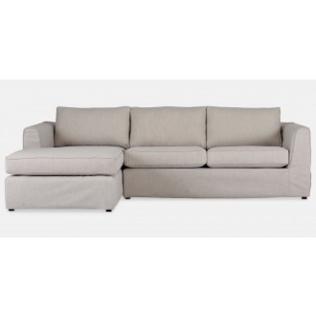 Manhattan slipcover slouch, left offer at Coricraft
