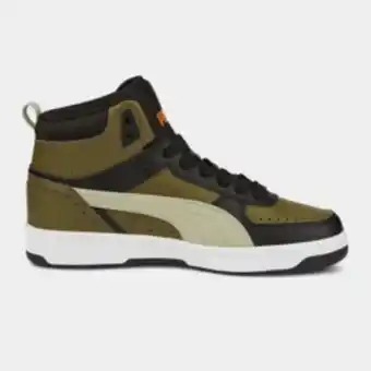 Totalsports Junior grade school puma rebound joy olive/black shoes offer