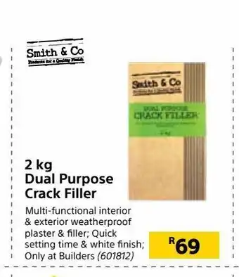 Builders Warehouse 2 kg dual purpose crack filler offer