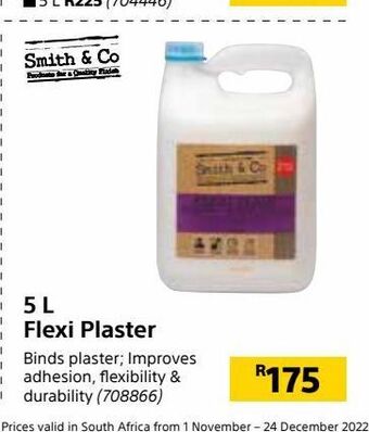 Builders Warehouse 5 l flexi plaster offer