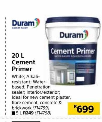 Builders Warehouse 20 l cement primer offer