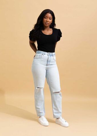 Woolworths Ripped straight jeans offer