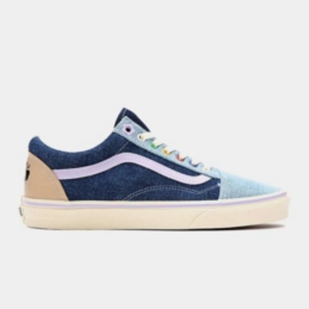 Vans women's old skool holiday blue sneaker offer at Sportscene
