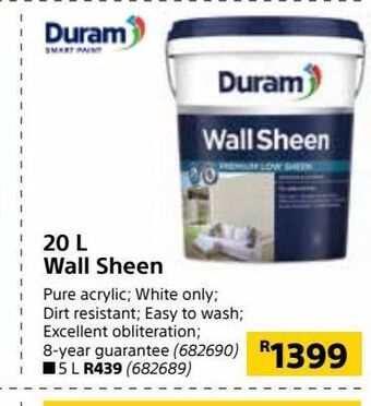 20 l wall sheen