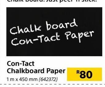 Con-tact chalkboard paper