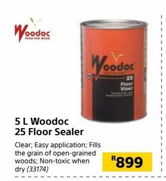 Builders Warehouse 5 l woodoc 25 floor sealer offer