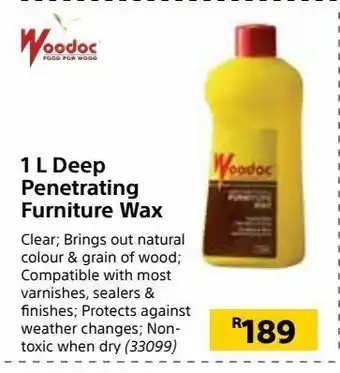 1l deep penetrating furniture wax
