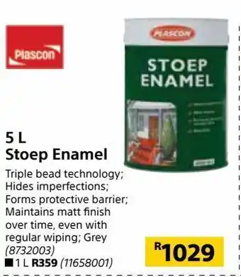 Builders Warehouse 5l stoep enamel offer