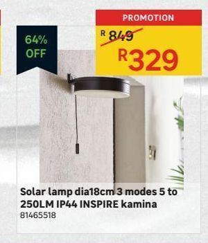 Leroy Merlin Solar lamp offer