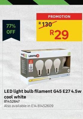 Leroy Merlin Led bulb offer