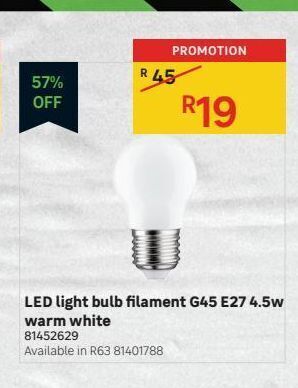 Leroy Merlin Led bulb offer