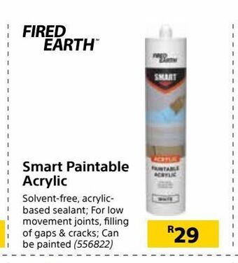 Builders Warehouse Smart paintable acrylic offer