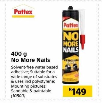 Builders Warehouse 400 g no more nails offer