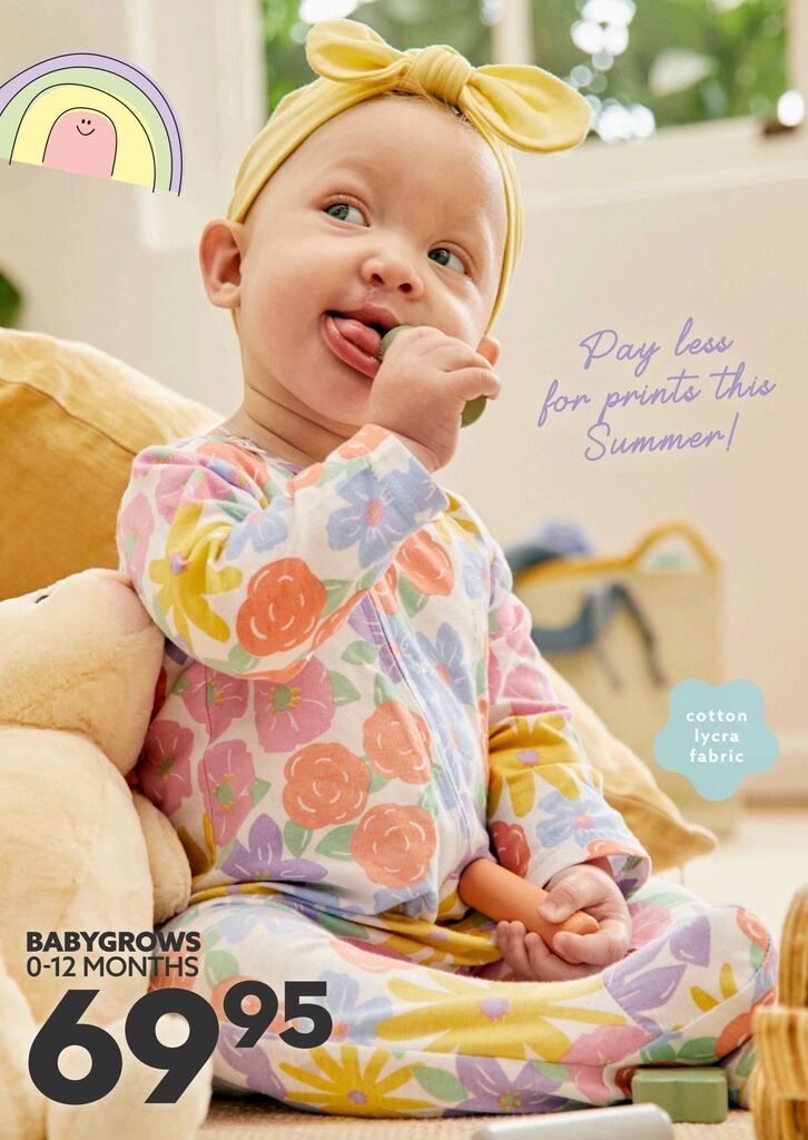 Baby clothes offer at Ackermans