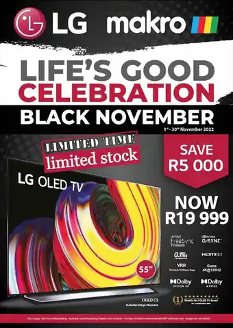 Makro LG OLED TV 55" offer