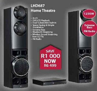 Makro LHD687 Home Theatre offer