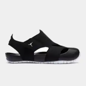 Sportscene Jordan kid's flare black sandal offer