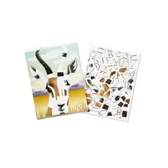 Toy Kingdom Mosaic sticker pad safari animals offer
