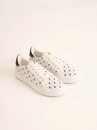 Pony aop canvas sneaker