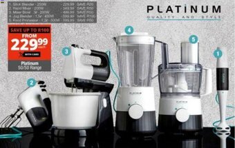 Checkers Platinum 50 / 50 Range offer