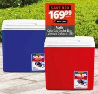 Checkers Addis Cool Cat Cooler Box 26L offer