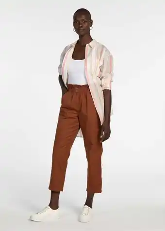 Woolworths Twill paperbag pants offer