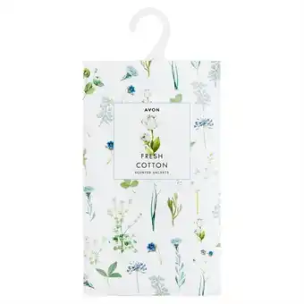 AVON Fresh cotton fragrance sachet 20 grams offer