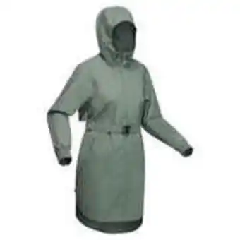 Decathlon Women's long waterproof hiking jacket - raincut long offer
