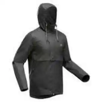 Decathlon Men's waterpoof jacket - nh500 - dark grey offer