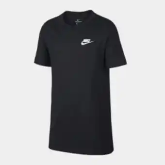 Totalsports Boys nike nsw black emb futura tee offer