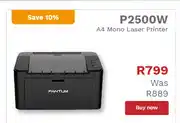 First Shop Pentum A4 Mono Laser Printer P2500W offer