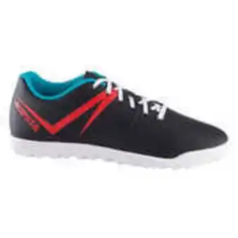 Decathlon First 100 hg children's football boot for hard pitches - black/red/blue offer