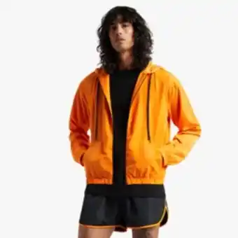 The FIX Men's orange co-ord sport runner jacket offer