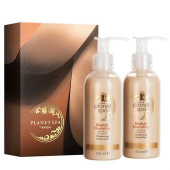 AVON Planet spa blissfully nourishing gift set offer