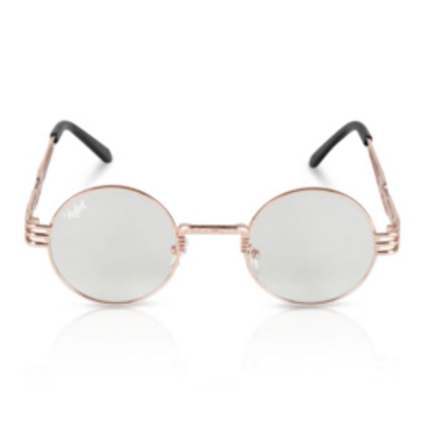 Redbat round gold nerd sunglasses offer at Sportscene