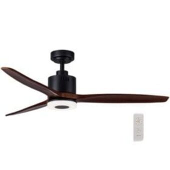 Fcf044 black wood ceiling fan