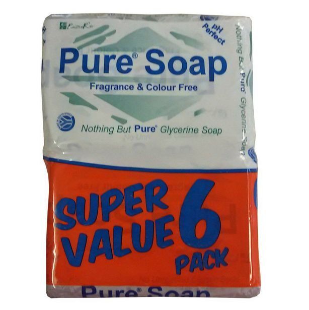 Pure soap super value 6pack offer at Takealot