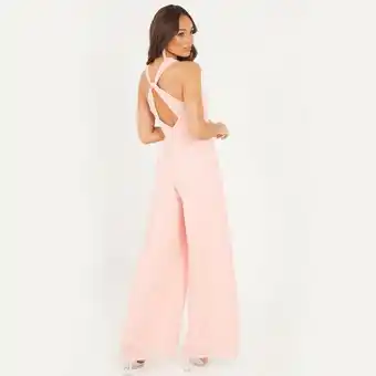 OneDayOnly Ladies chiffon wrap palazzo jumpsuit offer