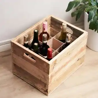 OneDayOnly Reclaimed wooden wine crate offer