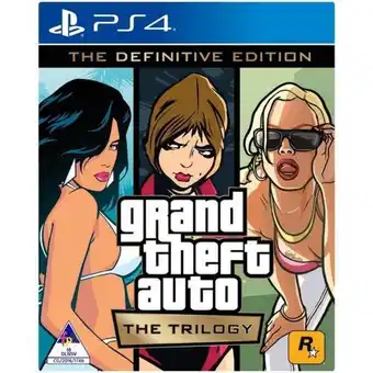 Game Rockstar grand theft auto: the trilogy ps4 the definitive ed offer