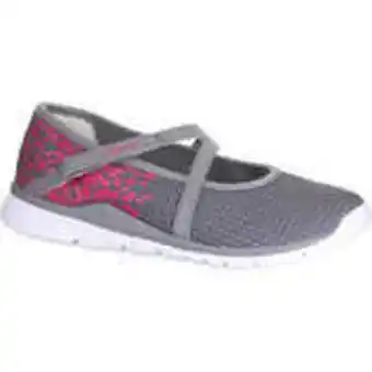Kids' walking pumps grey/pink