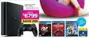 Game Playstation PS4 500GB Bundle + 3 Games offer