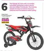 Game Raleigh 16 Inch Scrambler Moto Bicycle offer