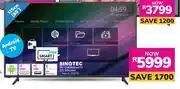 Game Sinotec 50" UHD Android TV STL-50U20AT offer