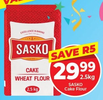 Sasko Cake Flour 2.5kg