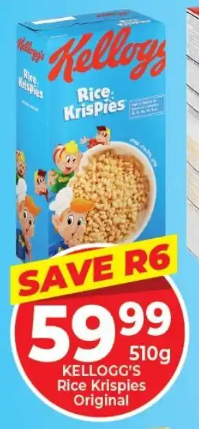 Elite Cash & Carry Kellogg's Rice Krispies Original 510g offer