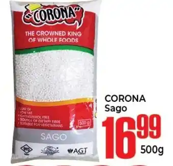 Elite Cash & Carry Corona Sago 500g offer