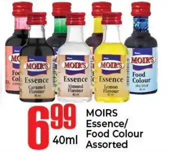 Elite Cash & Carry Moir's Essence / Food Colour assorted 40ml offer